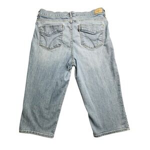 Levis 512 Jeans Womens‎ 16 Blue Perfectly Slimming Stretch Straight Leg Denim